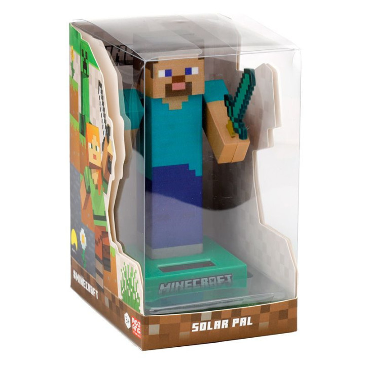 Figurine - Minecraft - Steve - Jeu vidéo - Pixel - Décoration - Idées cadeaux