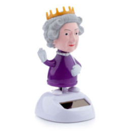 Figurine - Reine Elisabeth 2 - Humour - Décoration - 10 cm hauteur
