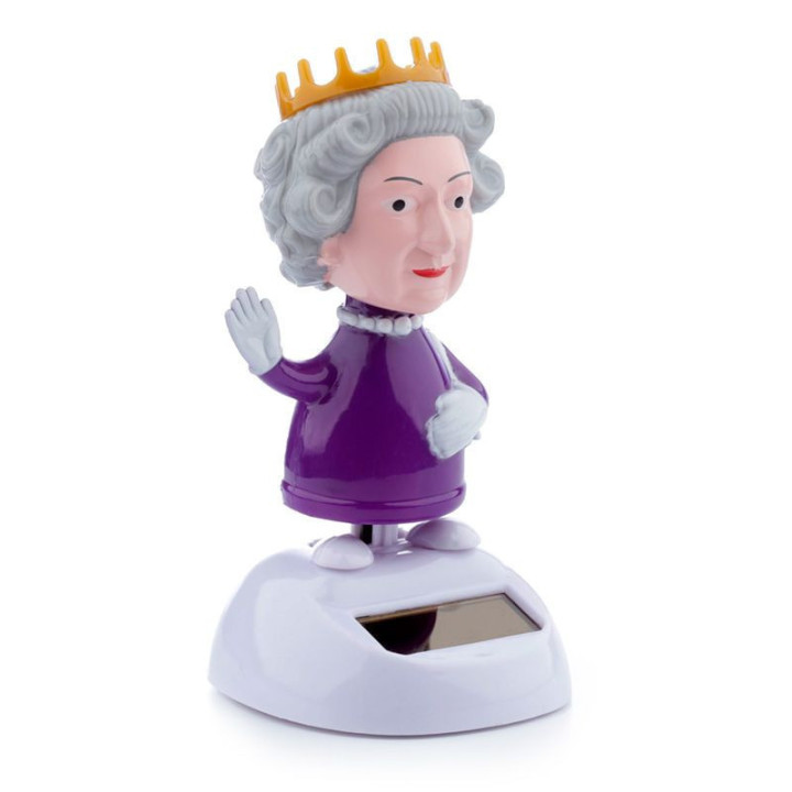 Figurine - Reine Elisabeth 2 - Humour - Décoration - 10 cm hauteur