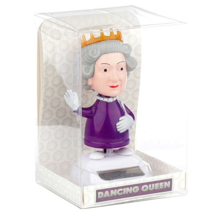 Figurine - Reine Elisabeth 2 - Humour - Décoration - 10 cm hauteur