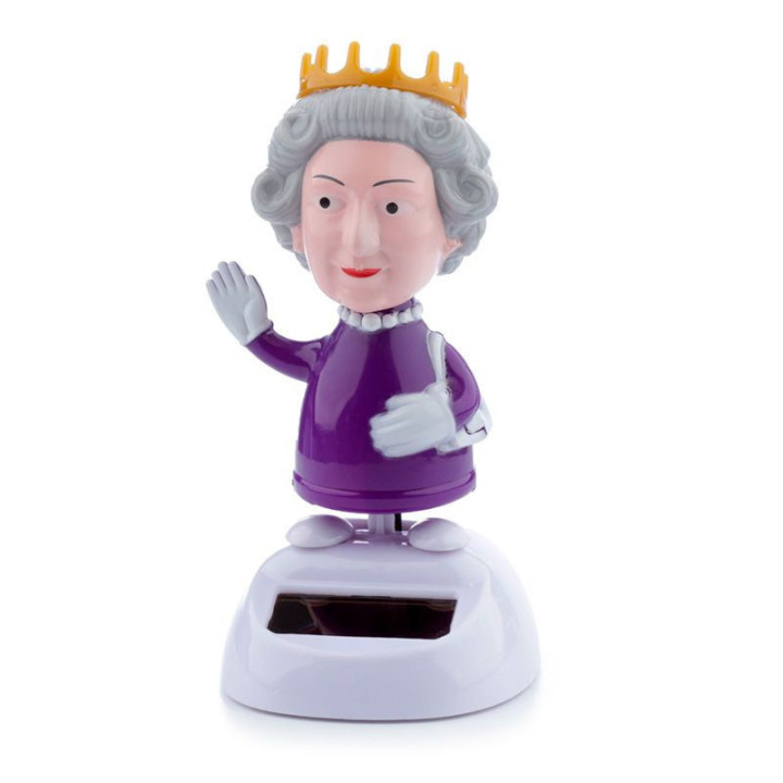 Figurine - Reine Elisabeth 2 - Humour - Décoration - 10 cm hauteur