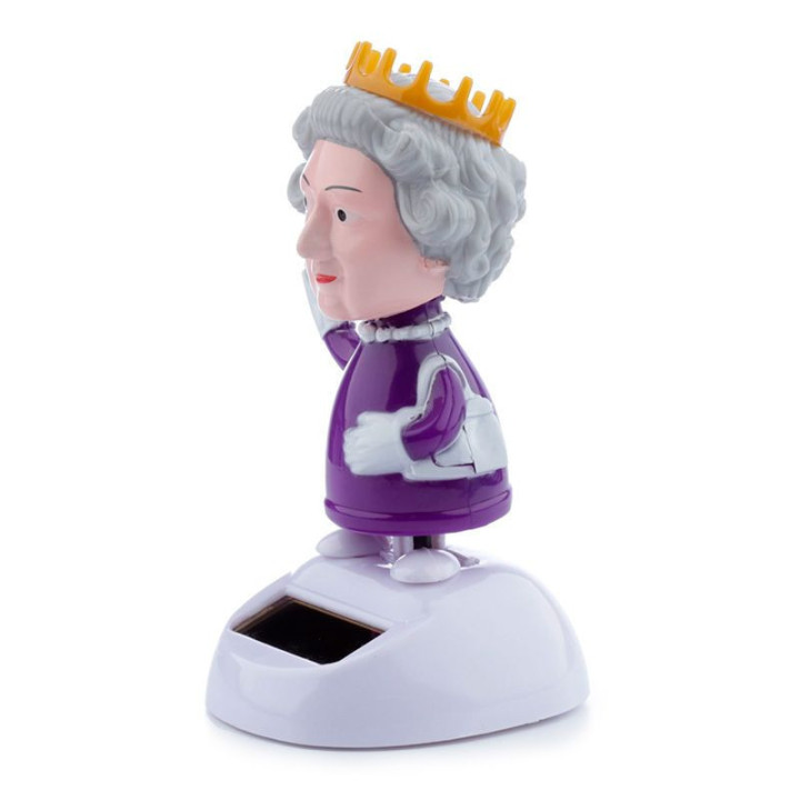 Figurine - Reine Elisabeth 2 - Humour - Décoration - 10 cm hauteur