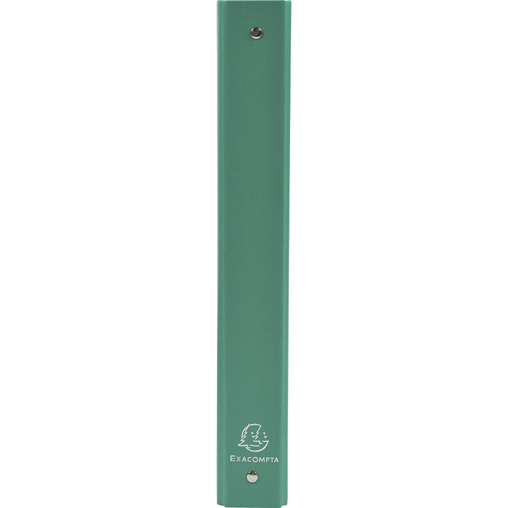 Classeur - Rigide - Vert - 4 anneaux - A4 - Cartonné - Exacompta