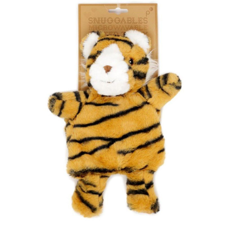 Bouillote - Peluche - Tigre - Enfant - Se réchauffe au micro-ondes - Cocooning
