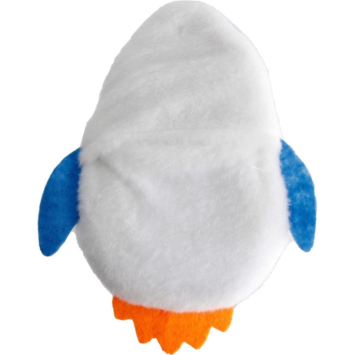 Bouillote - Fusée - Enfant - Se réchauffe au micro-ondes - Cocooning