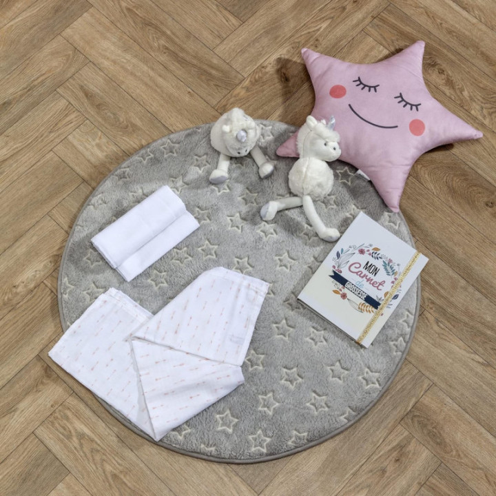 Carnet de grossesse - Future maman - 22x16 cm - Stickers inclus - Idées cadeaux