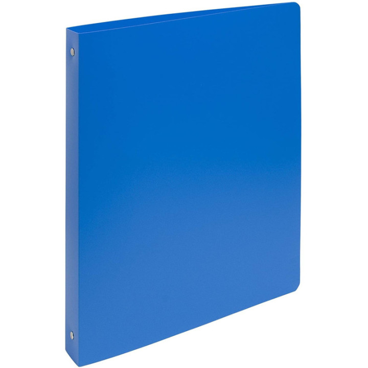Classeur - Souple - Bleu clair - Grand format - 4 anneaux - Dos 30mm - Exacompta