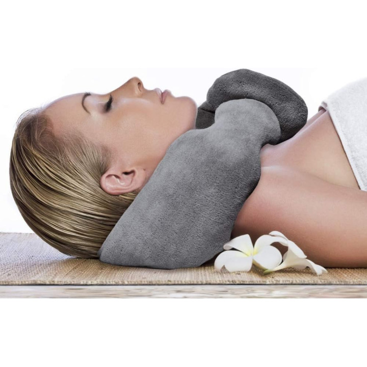 Coussin - Echarpe - Massant et vibrant - Relaxant - Doux - Adulte