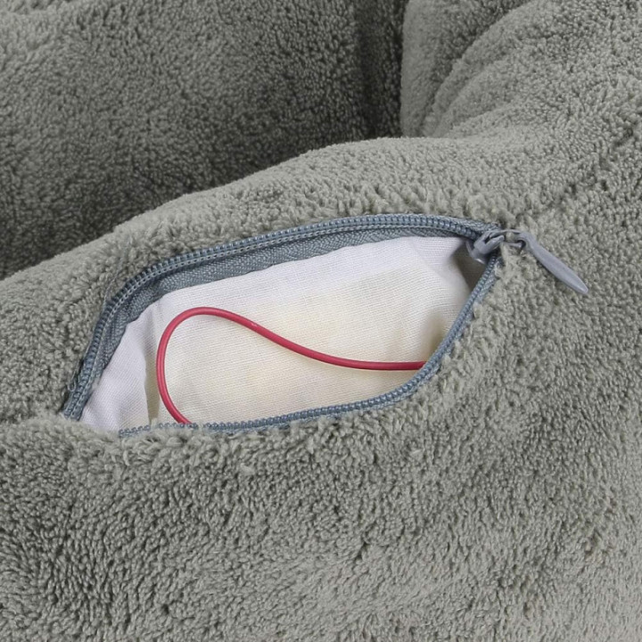 Coussin - Echarpe - Massant et vibrant - Relaxant - Doux - Adulte
