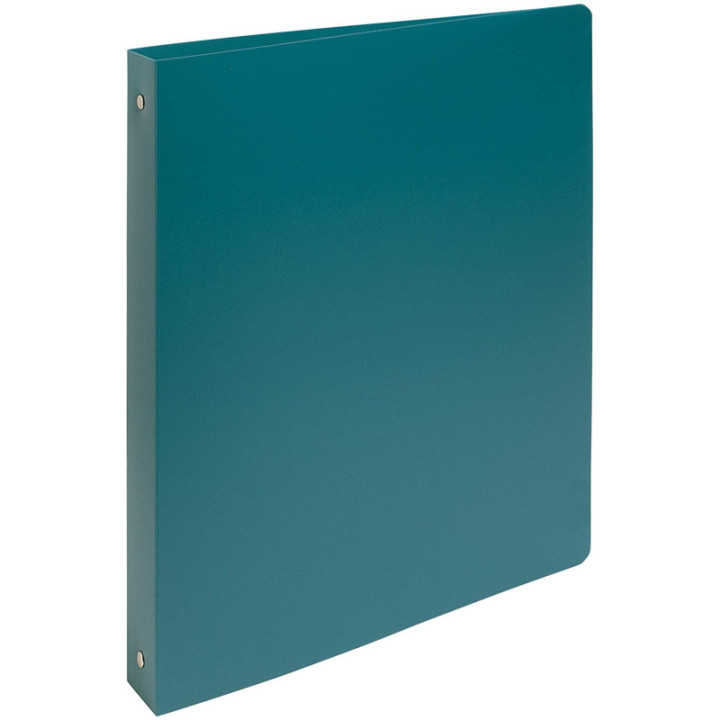 Classeur - Souple - Vert foncé - Grand format - 4 anneaux - Dos 30mm - Exacompta