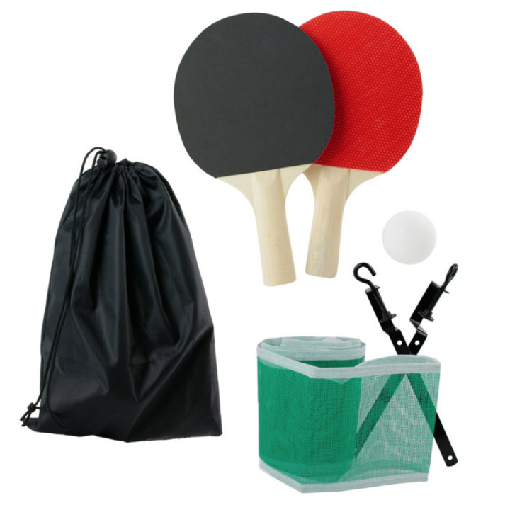 Jeu - Ping-pong - Tennis de table - 2 raquettes + 2 balles + 1 filet - Idées cadeaux