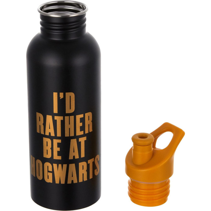 Harry Potter - I'd rather be at Hogwarts  - Gourde - Isotherme - 500ml - Acier inoxydable