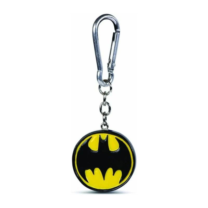 Batman - Super héros - Logo Batman - Porte-clés 3D - Idées cadeaux
