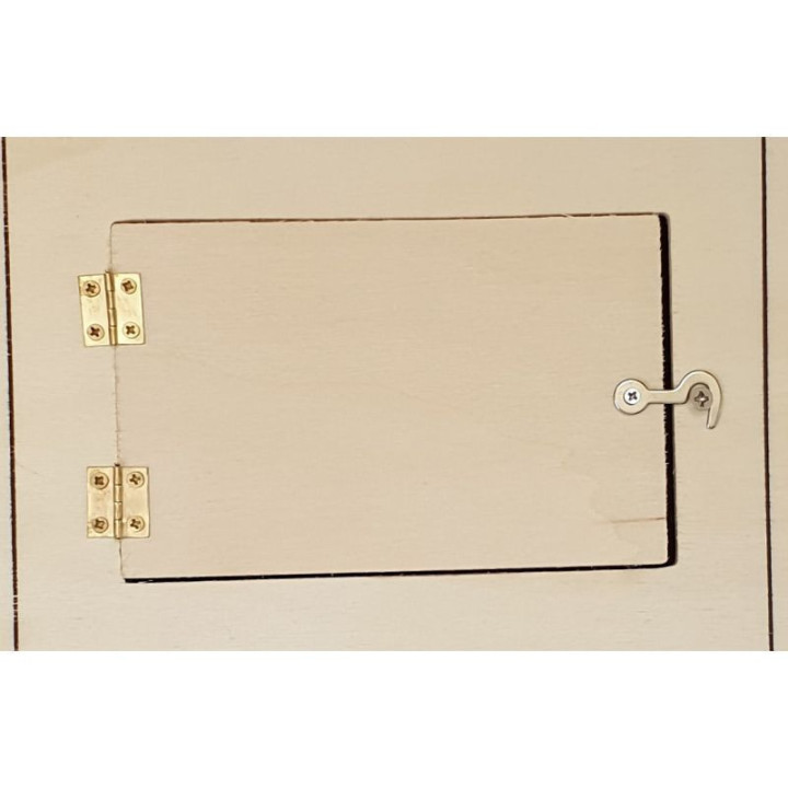 Urne - Forme de valise - Bois - A personnaliser - 35x15x23cm - Mariage - Anniversaire