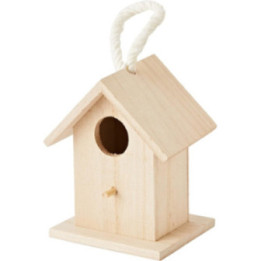Nichoir - A suspendre - En bois - A personnaliser - 13x9,5x8,5cm - Décoration