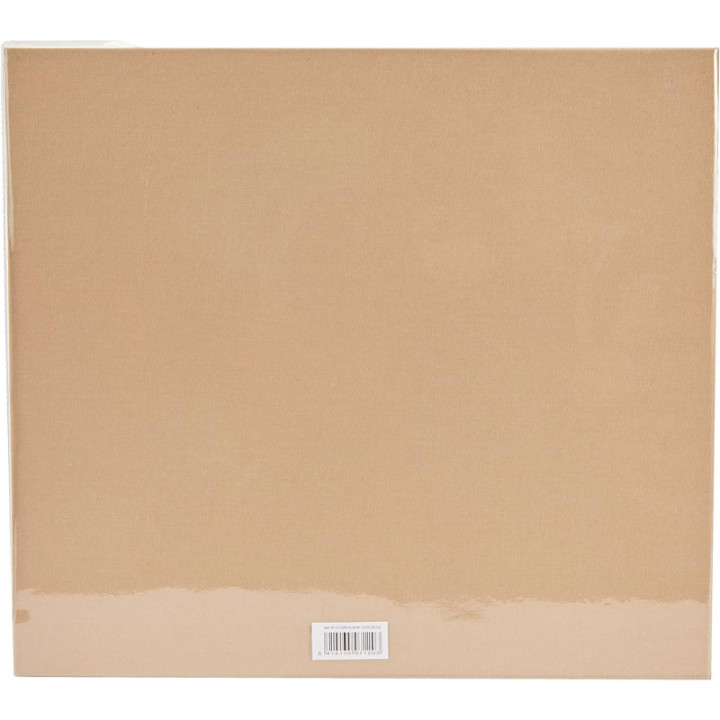 Album photos - 31x35cm - 10 pages - Couverture cartonnée avec fenêtre - Beige