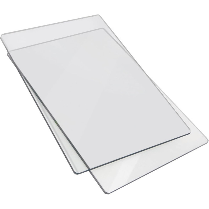 2 plaques de découpe - Pour machine Big Shot et Bigkick - Sizzix - 22,5x15,5cm