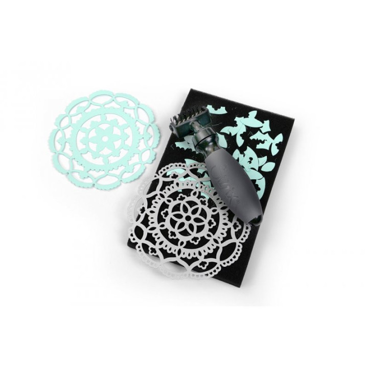 Brosse pour matrice - Tapis de mousse inclus - Scrapbooking - Sizzix