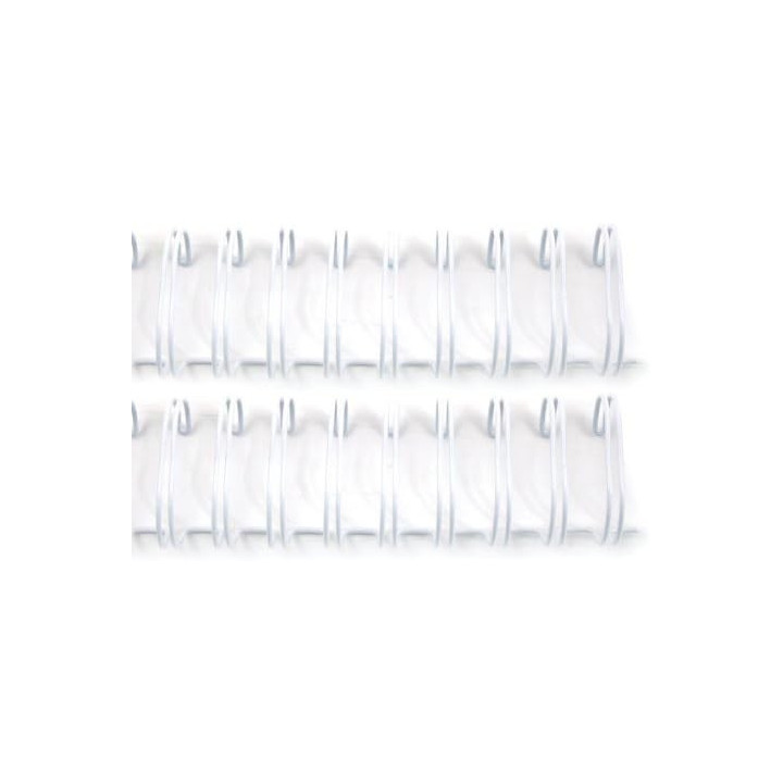 Spirales - Reliure en métal - 2,5 cm diamètre - Scrapbooking - Albums photos - 2 unités