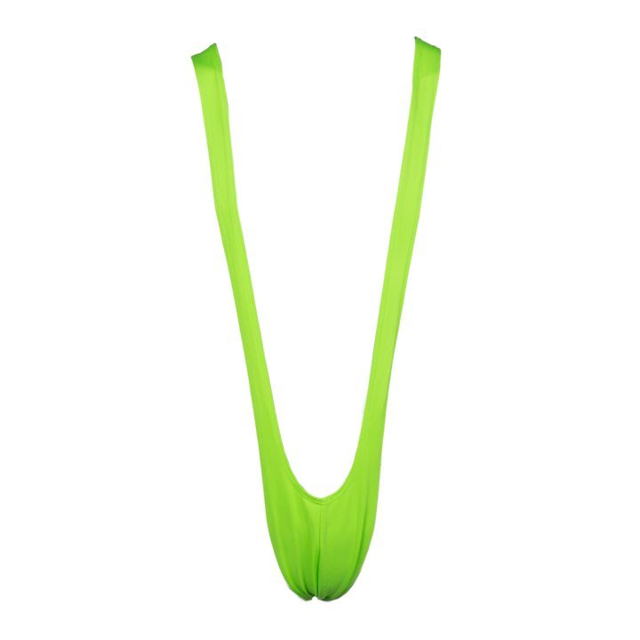 Maillot de bain - Slip - Borat - Vert - Déguisement - Humour - Taille unique