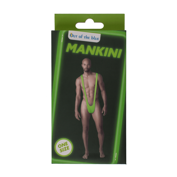 Maillot de bain - Slip - Borat - Vert - Déguisement - Humour - Taille unique