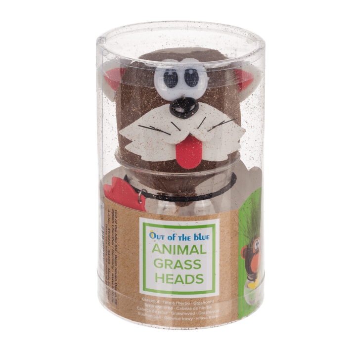 Jeu enfant - Tête d'animal en herbe - Jardinage - Idées cadeaux