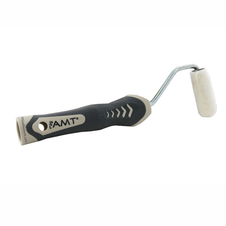 Rouleau Brosse Spécial Plinthes - 15 Mm - Manche Et Rouleau - Amt