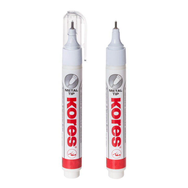 Stylo Correcteur Pointe Métal - Kores