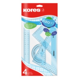 Set De Tracage Géo 30 - Coloris aléatoire - Kores