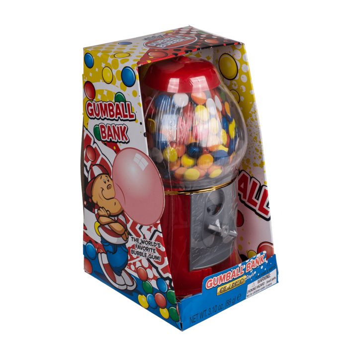 Distributeur de chewing-gum - Confiserie - Vintage - Bonbons inclus - Rechargeable