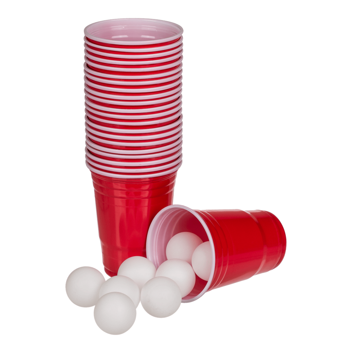 Jeu - Bière Pong - Beer Pong - Soirée entre amis - Anniversaire - Fête