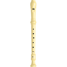 Flûte - Musique - Doigté baroque - Soprano - Plastique - Avec écouvillon