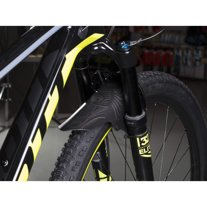 Garde-boue - Vélo - VTT - Loup gris - Adapté pour tailles 26,27,5 et 29 pouces