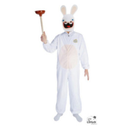 Déguisement - Lapins Crétins™ - Costume - XS - 14/16 ans - Blanc
