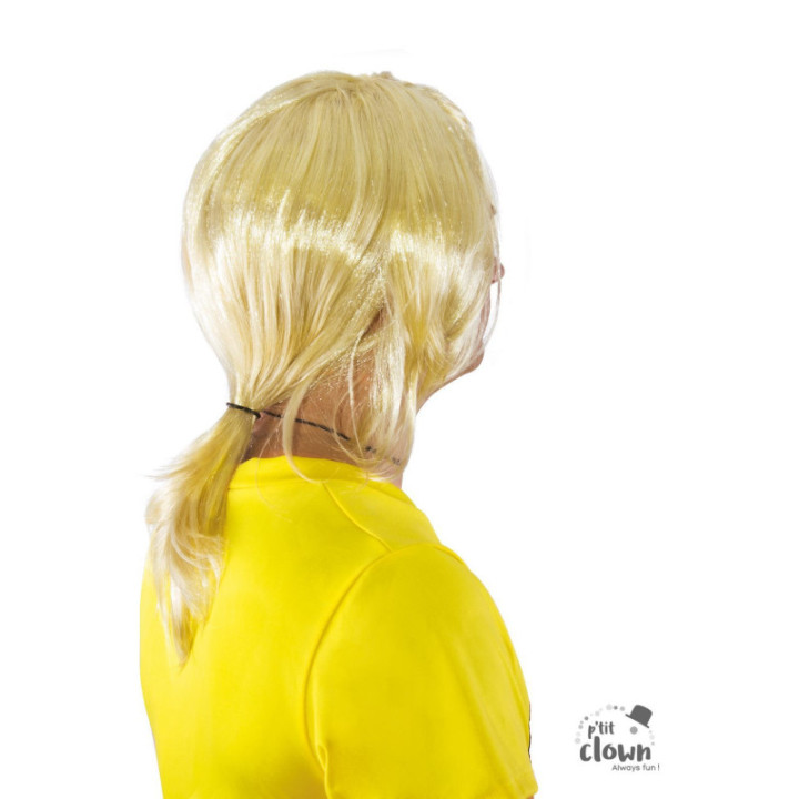 Perruque - Blond - Brice de Nice - Déguisement - Taille unique - Adulte