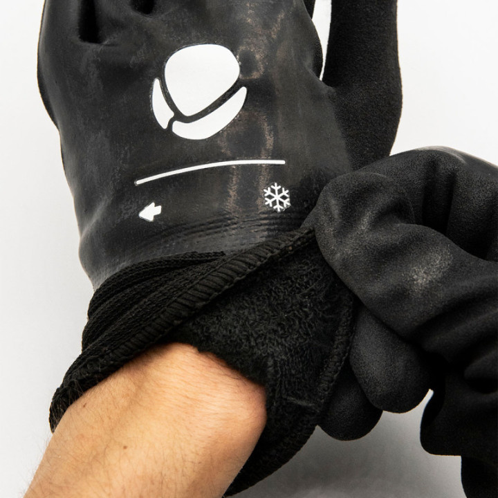 Gants - Technique - Pour peindre - Modèle hiver - Intérieur doublé - Taille S/M