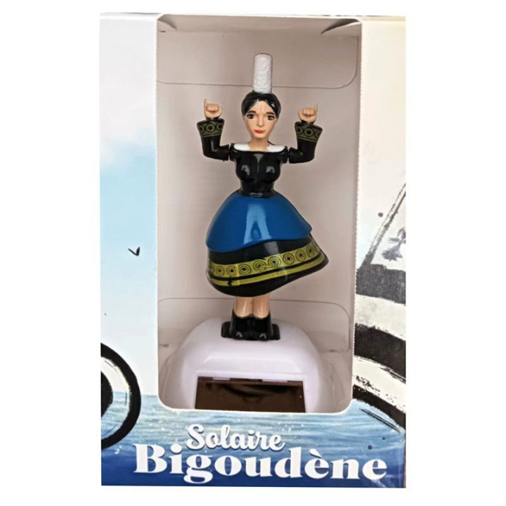 Figurine - Bretonne - Bigoudène - Bretagne - Décoration - Costume traditionnel