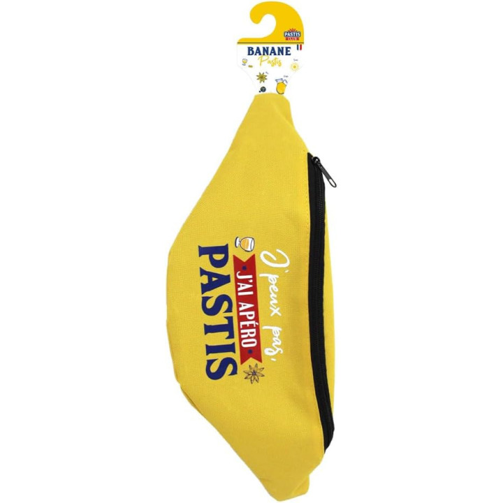 Sacoche - Banane - Apéro pastis - Humour - Idées cadeaux - Taille ajustable