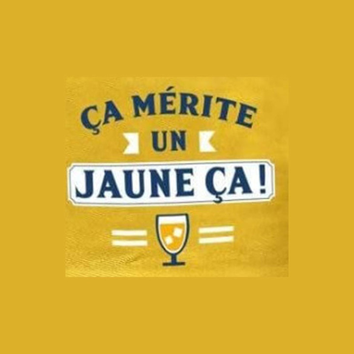 Bob - Chapeau - Jaune - Ça mérite un jaune ça - Humour - Idée cadeau - Taille unique