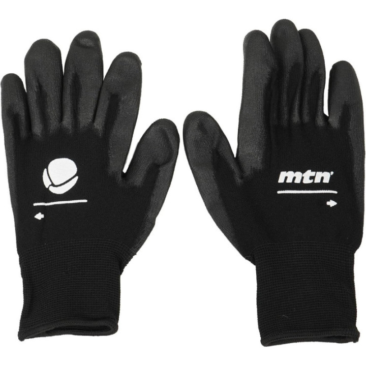 Gants de protection - Nylon et polyuréthane - Noir - Taille L/XL - MTN - Pro gloves