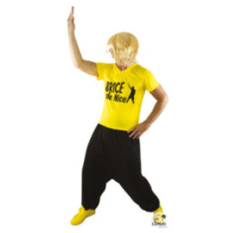 Déguisement - Brice de Nice - Pantalon + tee-shirt - Taille XXL - Adulte/enfant