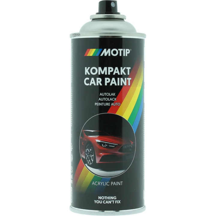 Bombe de peinture - Acrylique - Or métallisé - 52350 - Brillant - Motip - Kompakt Car Paint