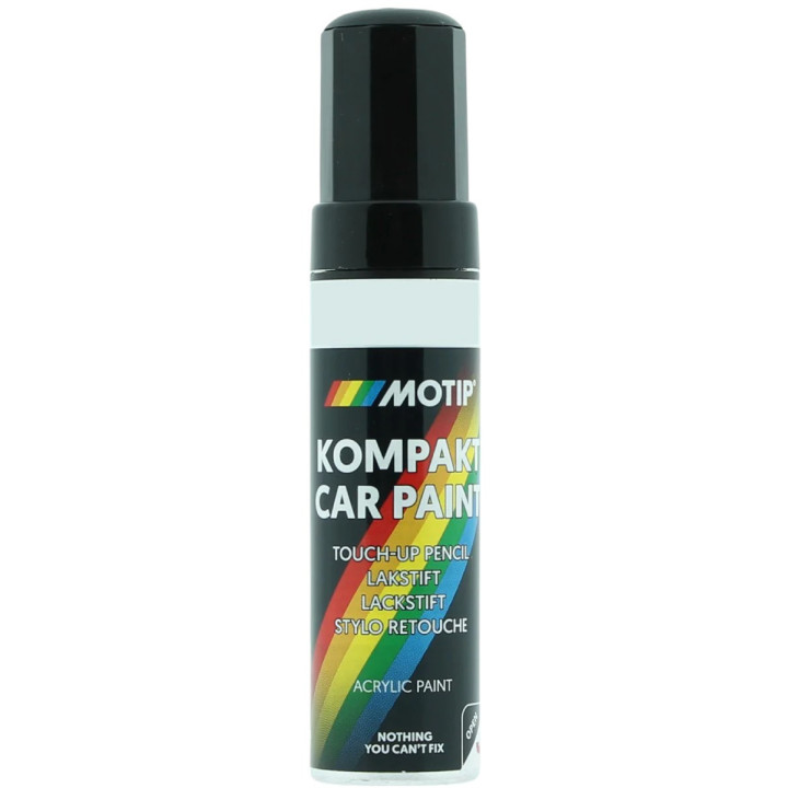 Stylo de retouche - Carrosserie - Noir métallisé - Multi-marques - Motip