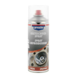 Dégrippant refroidisseur - Action rapide - Lubrifiant - Pièces métalliques - Presto - 400ml