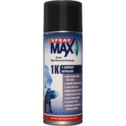 Bombe de peinture - Noir satiné - RAL 9005 - Auto/moto - SprayMax - 400ml