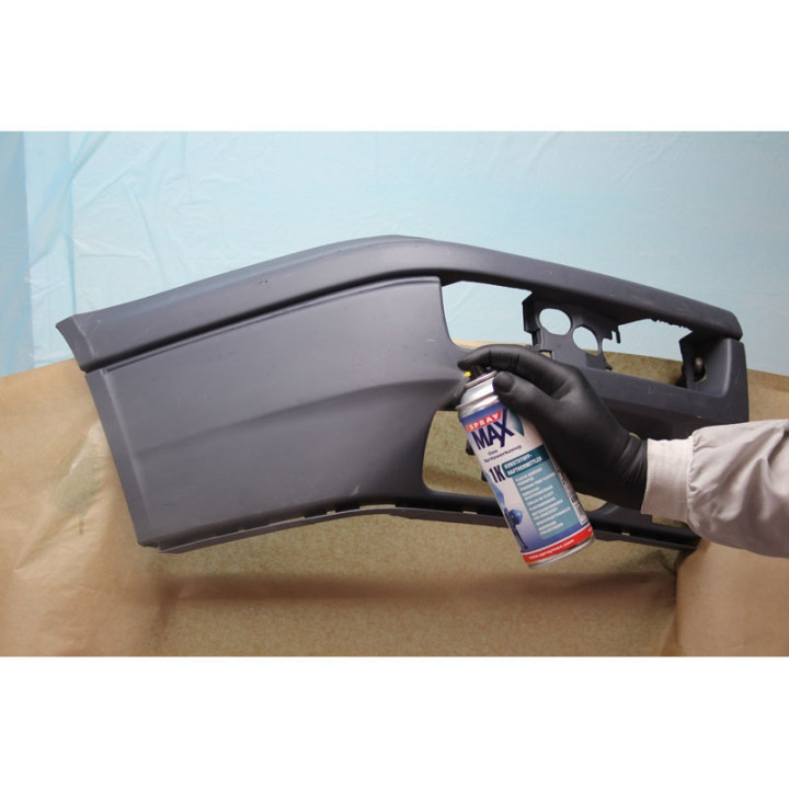 Apprêt - Primaire d'accroche - Plastique - Pare-chocs, rétroviseur - SprayMax - 400ml