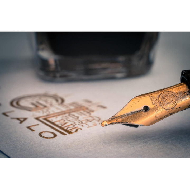 Encre pour calligraphie - Ambre de Baltique - Les encres essentielles - Herbin - Flacon 50ml