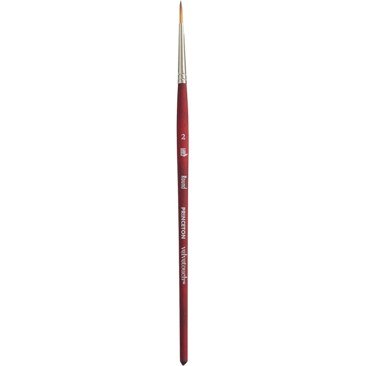 Pinceau - Rond - Aquarelle - N°2 - Synthétique - Princeton - Velvetouch