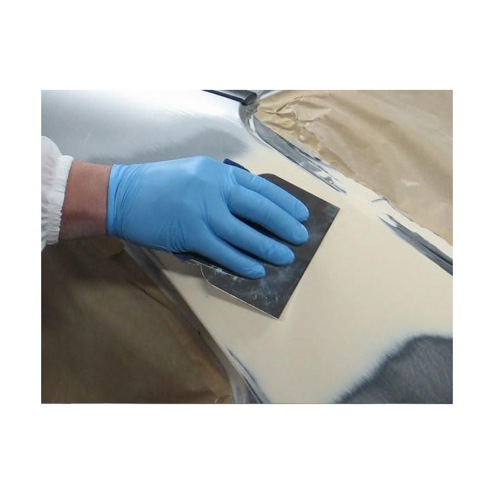Mastic polyester - Universel - Bi-composant - Carrosserie - Beige - APP Ultra - 500g