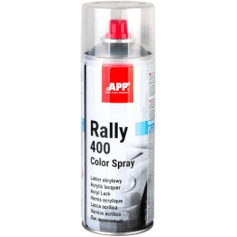 Bombe de vernis - Transparent - Brillant - Acrylique - Carrosserie - APP - Rally 400 - 400ml